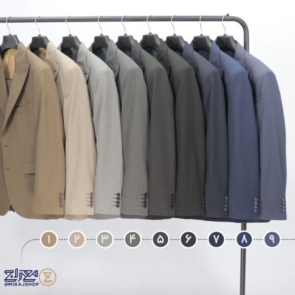 کت و شلوار مردانه عالیجناب خطی