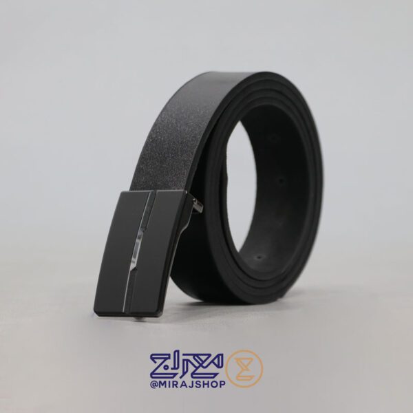 کمربندمردانه چرم طبیعی مدل پلاکی