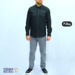 پیراهن مردانه جین پنبه ای