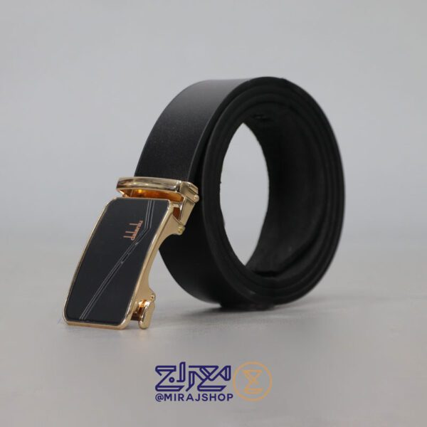 کمربندمردانه چرم طبیعی مدل مدل ریلی چالیک