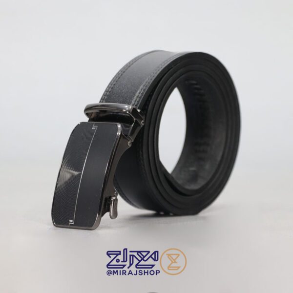 کمربندمردانه چرم طبیعی مدل ریلی