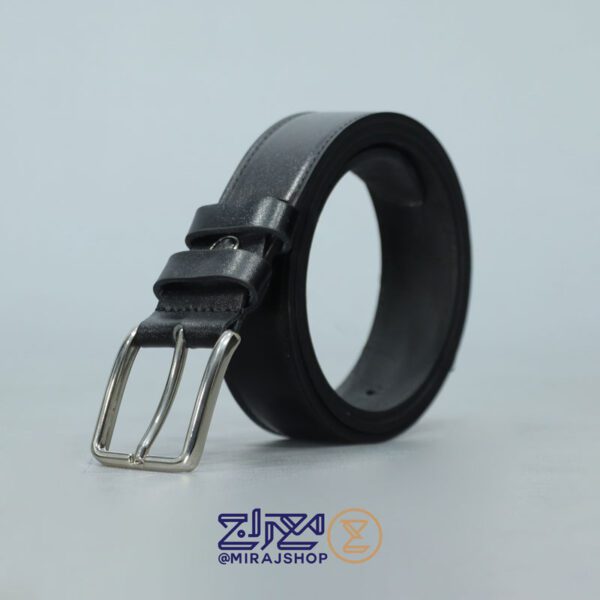 کمربندمردانه چرم طبیعی مدل زبانه دار