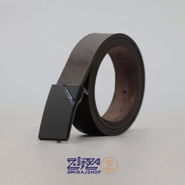 کمربندمردانه چرم طبیعی مدل پلاکی