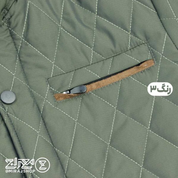 کاپشن کُتی یقه ایستاده گورتکس مردانه - Image 17