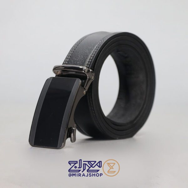 کمربندمردانه چرم طبیعی مدل ریلی