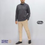 بلوز مردانه پنبه ژاکارد مچ پیراهنی