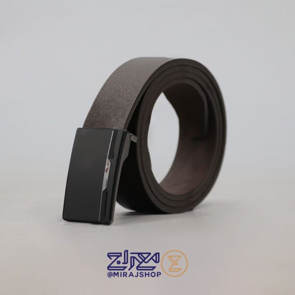 کمربندمردانه چرم طبیعی مدل پلاکی