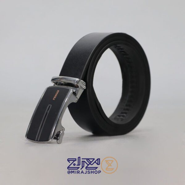 کمربندمردانه چرم طبیعی مدل مدل ریلی چالیک