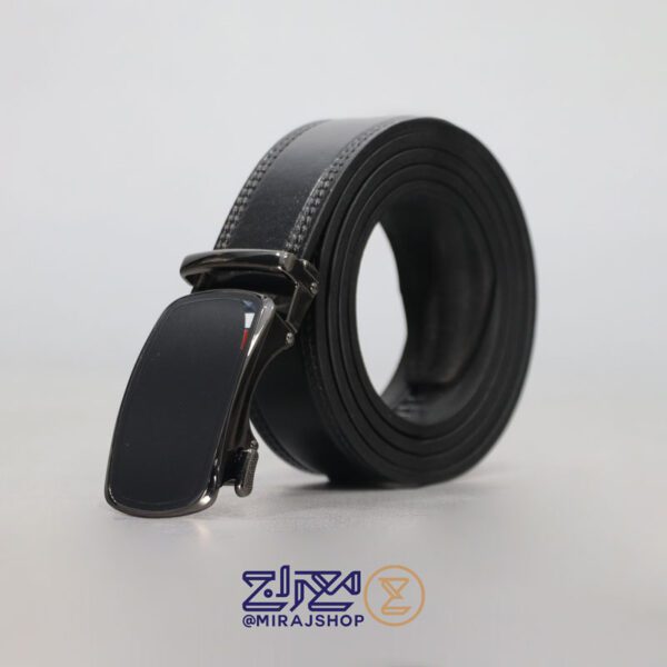 کمربندمردانه چرم طبیعی مدل ریلی