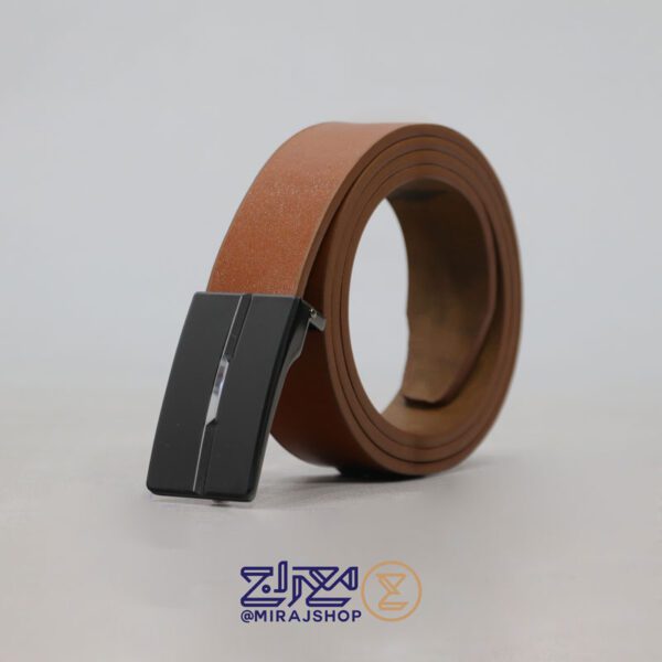 کمربندمردانه چرم طبیعی مدل پلاکی