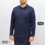 بلوز مردانه پنبه ای یقه دار