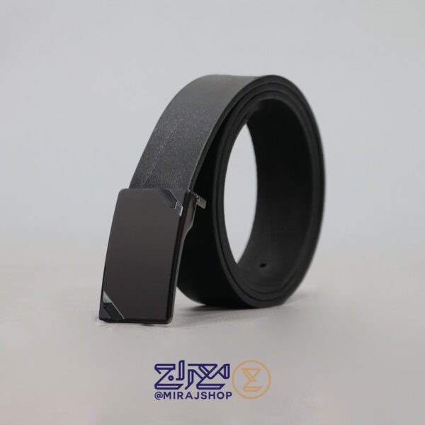 کمربندمردانه چرم طبیعی مدل پلاکی