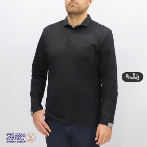 بلوز مردانه پنبه ای یقه دار