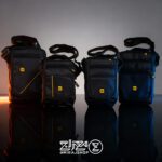 کیف دوشی برزنتی جلو نقاب مردانه