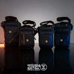 کیف دوشی برزنتی جلو نقاب مردانه