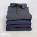 بلوز مردانه پنبه ژاکارد مچ پیراهنی