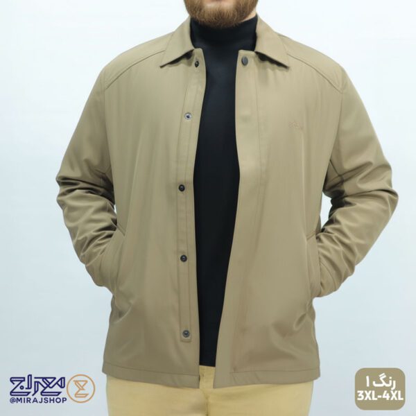 کاپشن پاییزه کلاسیک مردانه سایز بزرگ