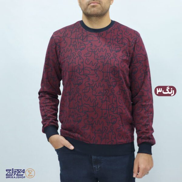 بلوز پنبه ژاکارد پاییزه مردانه