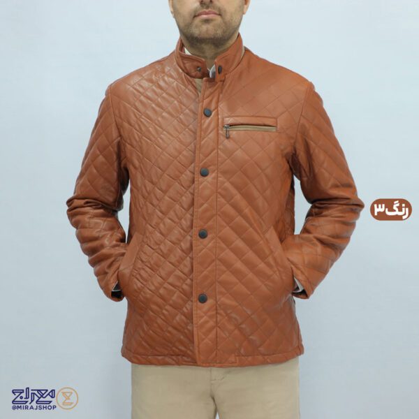 کاپشن چرم مردانه