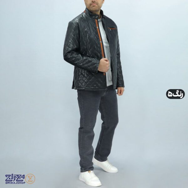 کاپشن چرم مردانه