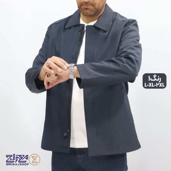 کاپشن پاییزه کلاسیک مردانه سایز معمولی