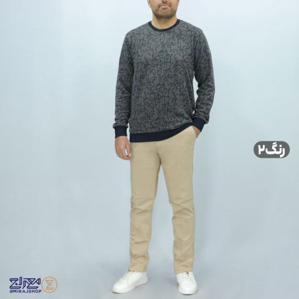 بلوز پنبه ژاکارد پاییزه مردانه