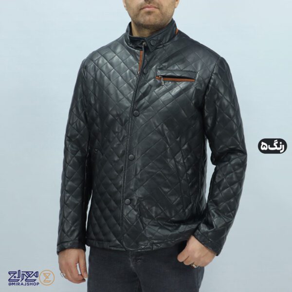 کاپشن چرم مردانه