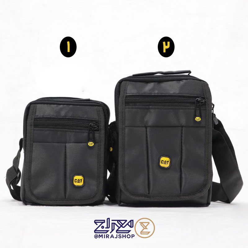 کیف دوشی برزنتی جلو نقاب مردانه