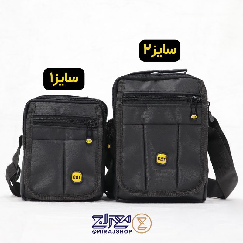 کیف دوشی برزنتی جلو نقاب مردانه