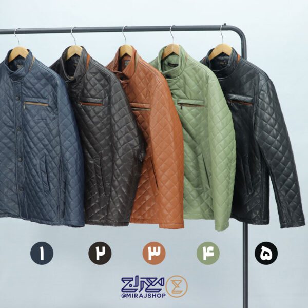 کاپشن چرم مردانه