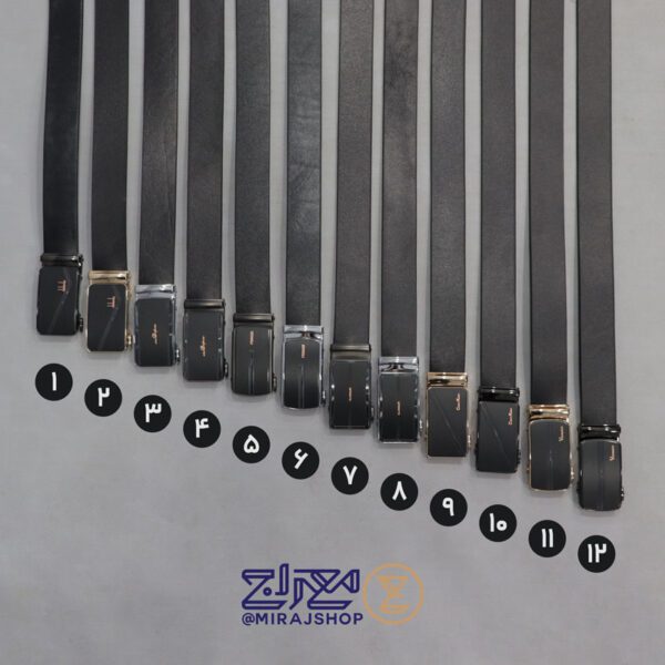 کمربندمردانه چرم طبیعی مدل مدل ریلی چالیک