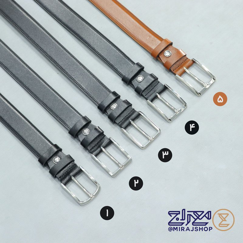 صفحه نخست 33 کمربندمردانه چرم طبیعی مدل زبانه دار