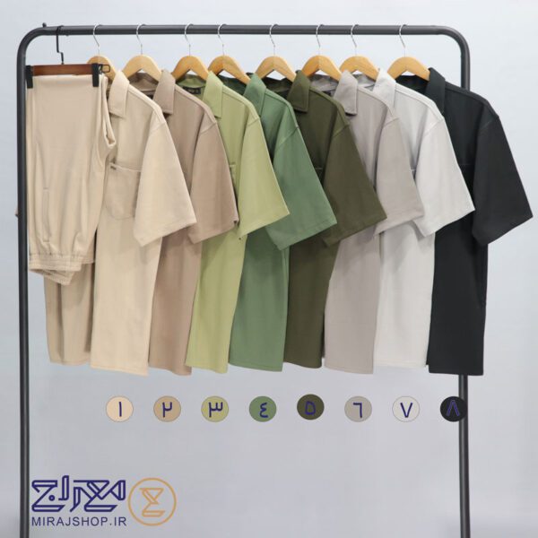 ست خانگی مردانه پیراهن شلواری