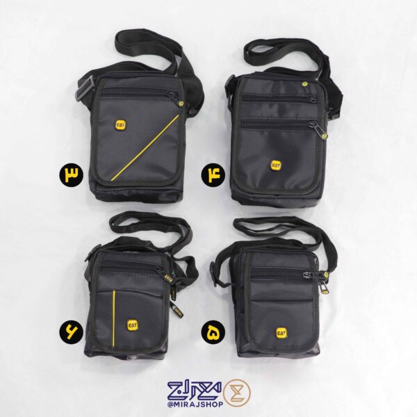 کیف دوشی برزنتی جلو نقاب مردانه