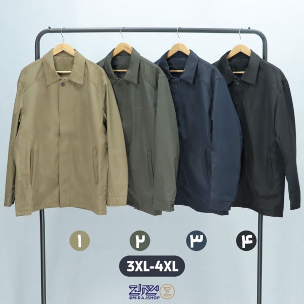 کاپشن پاییزه کلاسیک مردانه سایز بزرگ