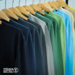 بافت مردانه پنبه‌ ای یقه هفت