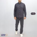 پیراهن مردانه پنبه چاپی مدل آرمان