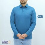 بلوز مردانه پنبه سلانیک یقه دار