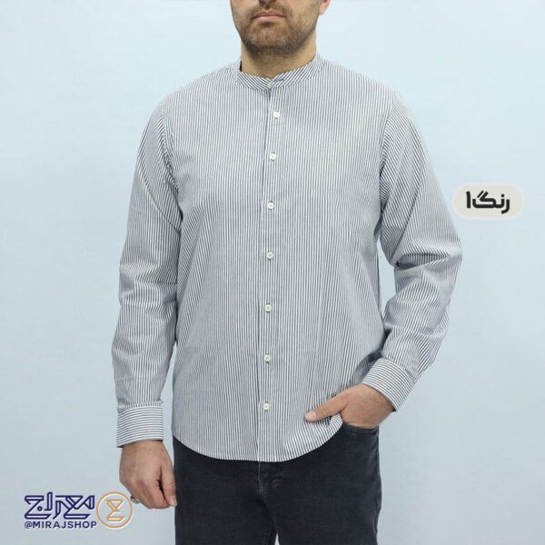 پیراهن مردانه پنبه‌ کشی دیپلمات رائین