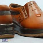 کفش مردانه چرم طبیعی اُلیو