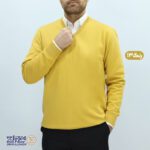 بافت مردانه پنبه‌ ای یقه هفت