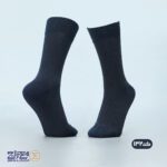 جوراب مردانه پنبه ای ژاکارد دو فیس