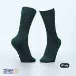 جوراب مردانه پنبه ای ژاکارد دو فیس