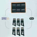 جوراب مردانه پنبه ای ژاکارد دو فیس