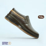 کفش مردانه چرم طبیعی اُلیو