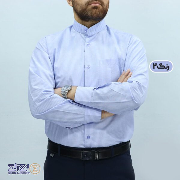پیراهن مردانه تترون الوند یقه دیپلمات