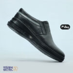 کفش مردانه چرم طبیعی اُلیو