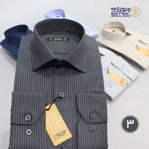 پیراهن مردانه تترون الوند یقه دار