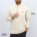 بلوز مردانه پنبه ای یقه فرنج دکمه بندی