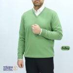 بافت مردانه پنبه‌ ای یقه هفت